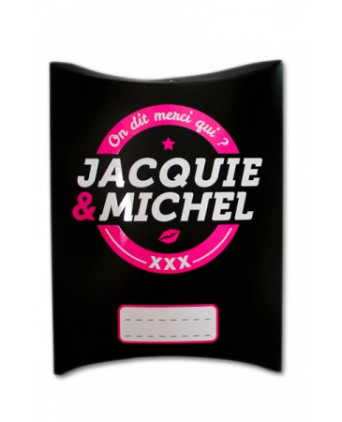 Boite cadeau Jacquie et Michel  - Sacs