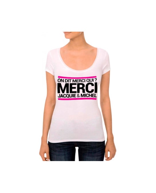 T-shirt Jacquie et Michel Femme n°3 - blanc - T-shirts Femme