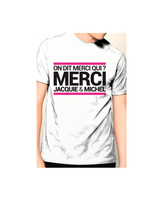 T-shirt Jacquie et Michel n°9 - blanc - T-shirts Homme