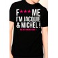 Tee-shirt Jacquie et Michel Fuck Me - noir - T-shirts Homme