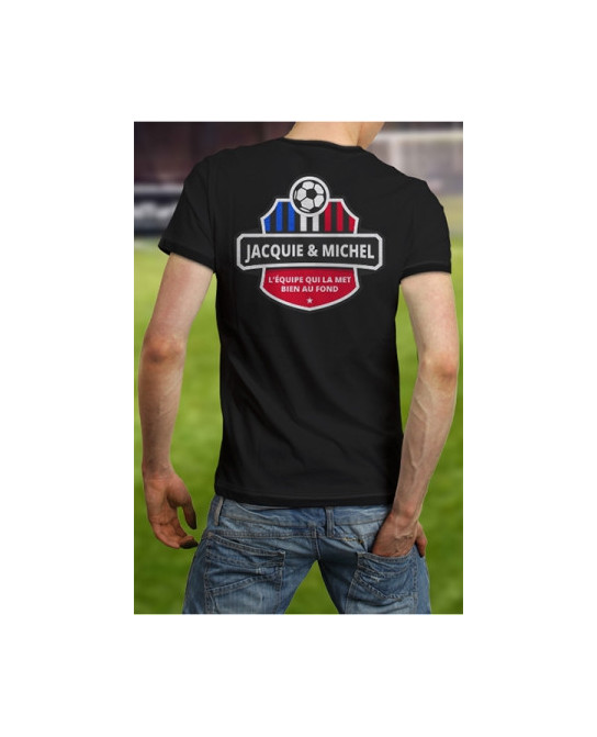 Tee-shirt Jacquie et Michel Football - noir - T-shirts Homme