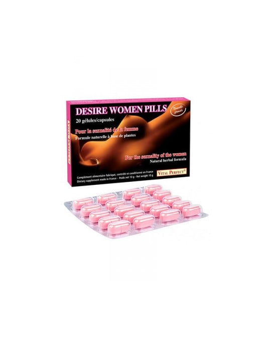 Desire Women pills x 20 - nouvelle formule - Aphrodisiaques femme