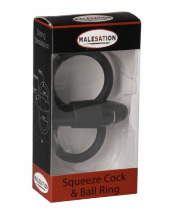 Squeeze Cock & Ball Ring - Malesation - Cockrings et ballstretcher