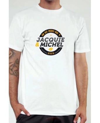 T-shirt Jacquie et Michel n°2 - blanc - T-shirts Homme