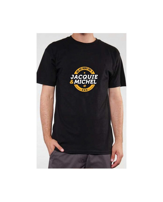 T-shirt Jacquie et Michel n°3 - noir - T-shirts Homme