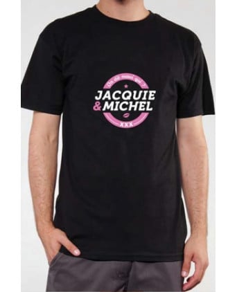 T-shirt Jacquie et Michel n°4 - noir - T-shirts Homme