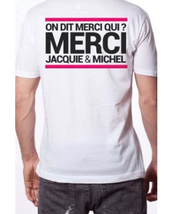T-shirt Jacquie et Michel n°6 - blanc - T-shirts Homme