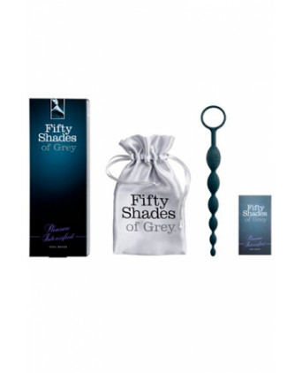 Tige anale silicone - Fifty Shades Of Grey - Chapelet anal