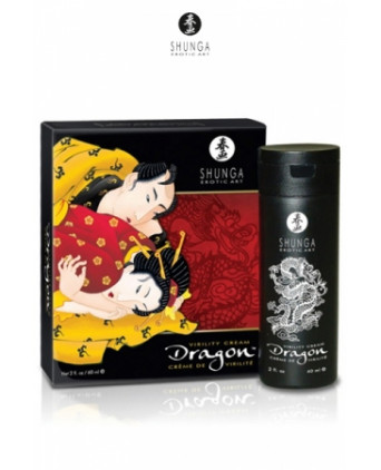Crème de virilité Dragon - Shunga - Aphrodisiaques homme
