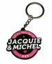 Porte-clés Jacquie et Michel logo rond - Porte-clés