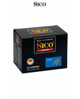 50 préservatifs Sico PEARL - Préservatifs