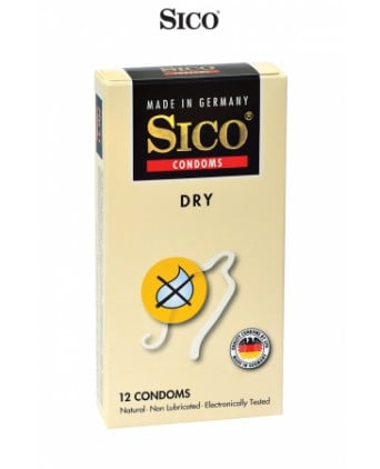 12 préservatifs Sico DRY - Préservatifs