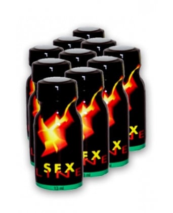Poppers Sexline (pack de 10) - Poppers