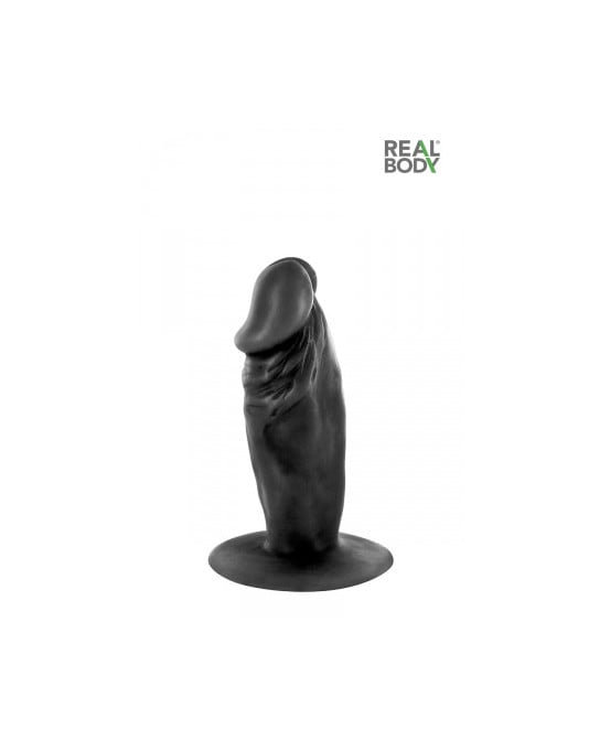 Plug anal réaliste noir 11 cm - Real Tim - Plugs, anus pickets