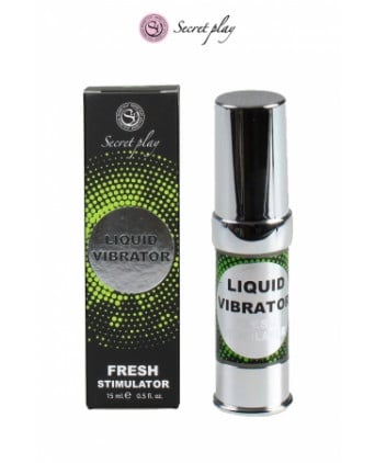 Liquid Vibrator Effet frais - 15 ml - Lubrifiants base eau