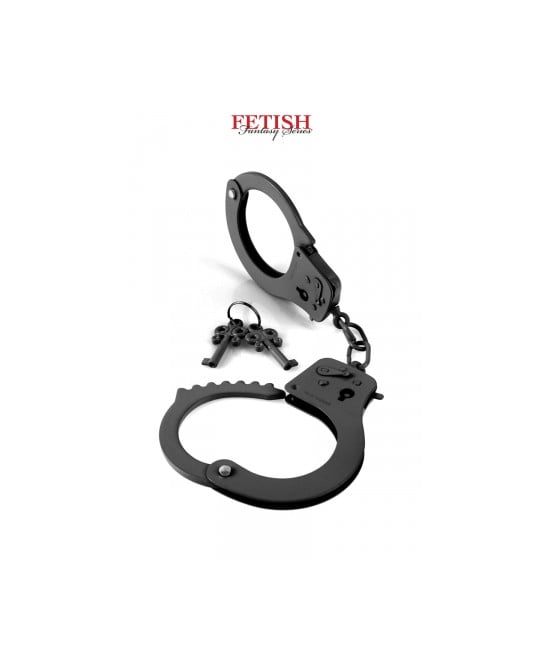 Menottes métal Designer Cuffs - noir - Menottes et bracelets BDSM
