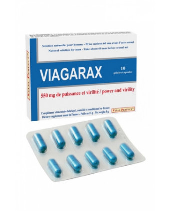 Viagarax (10 gélules) - Aphrodisiaques homme