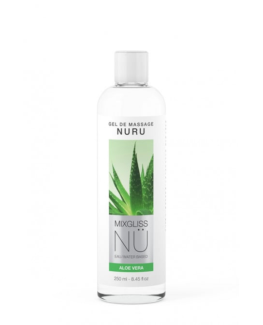 Gel massage Nuru Aloe Vera Mixgliss - 250 ml - Lubrifiants base eau