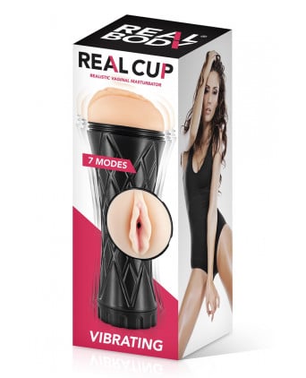Masturbateur vibrant vagin réaliste - Real Body - Masturbateurs réalistes