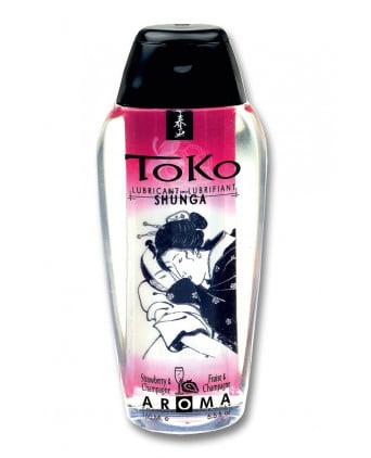 Lubrifiant Toko Aroma - vin pétillant et fraise - Lubrifiants base eau