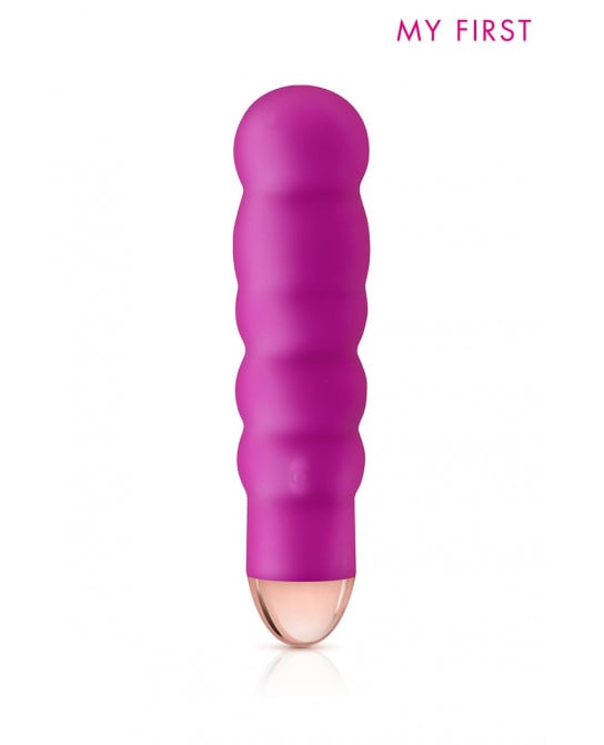 Vibromasseur rechargeable Giggle rose - My First - Mini vibromasseurs