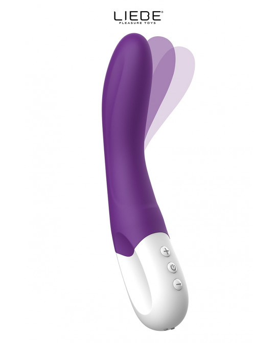 Vibromasseur flexible et rechargeable Bend It Violet - Vibromasseurs