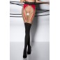 Collants ouverts TI003 - rouge