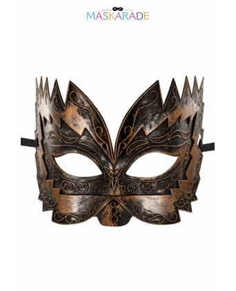 Masque semi-rigide cuivré Don Giovanni - Cagoules, masques