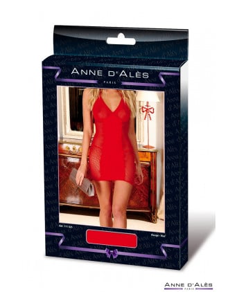 Robe rouge Dernier Tango - Anne d'Alès - Robes sexy