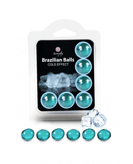 6 Brazilian Balls - effet frais - Huiles et crèmes de massage