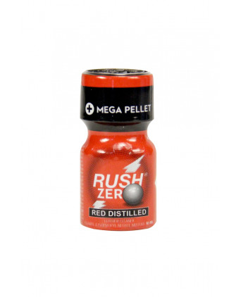 Poppers Rush Zero Red Distilled 10 ml - Poppers