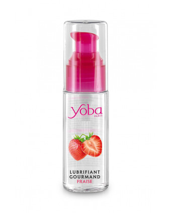 Lubrifiant parfumé fraise 50ml - Yoba - Lubrifiants base eau