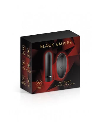 Bullet télécommandé My Duke - Black Empire - Mini vibromasseurs