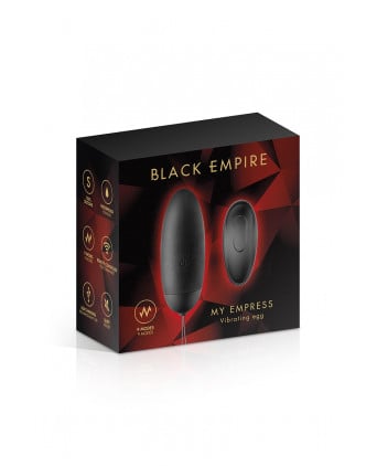 Oeuf vibrant télécommandé My Empress - Black Empire - Oeuf vibrant