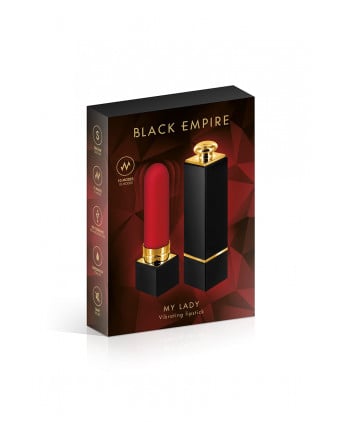 Mini vibro rouge à lèvres My Lady - Black Empire - Mini vibromasseurs
