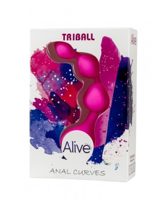 Plug anal Triball - rose - Plugs, anus pickets