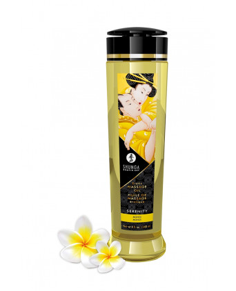 Huile de massage parfum monoï - Shunga - Huiles et crèmes de massage