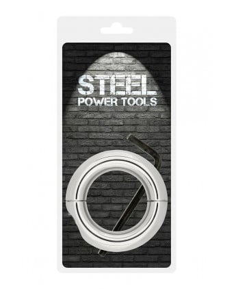 Ballstretcher acier (S - M) - Steel Power Tools - Anneaux péniens