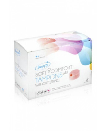 Boite 8 tampons Beppy WET - Tampons hygiéniques