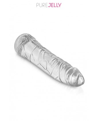 Gode courbe cristal 18,5 cm - Pure Jelly - Godes réalistes