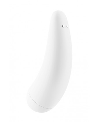 Stimulateur connecté Curvy 2+ blanc - Satisfyer - Stimulateurs clitoris