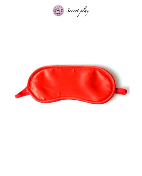 Bandeau rouge pour les yeux - Secret Play - Cagoules, masques