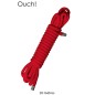 Corde de bondage Japonais 10m rouge - Ouch!