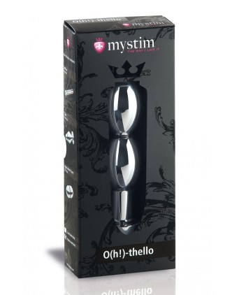 Mystim O(h!)-thello Oval Dildo - Électro-stimulation