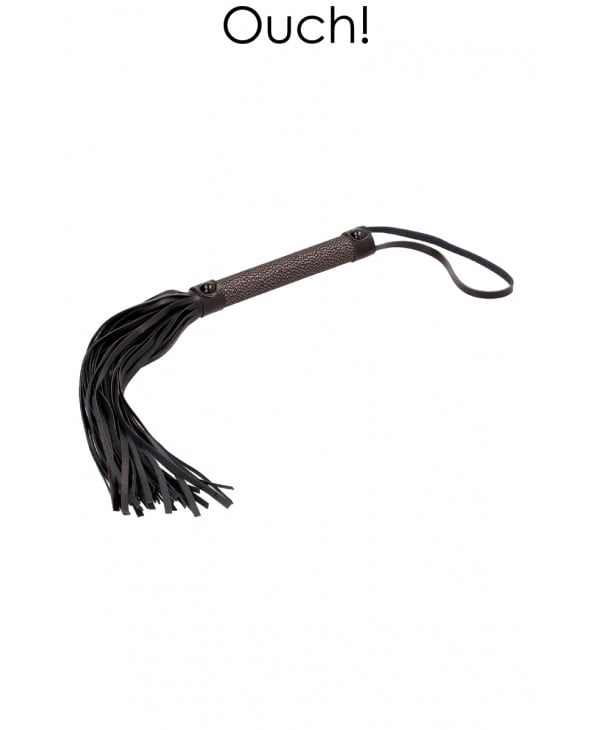 Martinet Elegant Flogger - Ouch - Fouets, cravaches