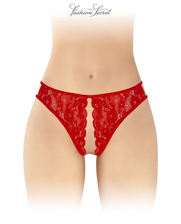 String rouge ouvert Victoria - Fashion Secret - Dessous Sexy