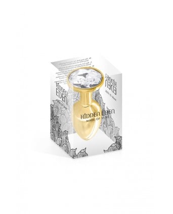 Plug bijou aluminium gold S - Hidden Eden - Plugs, anus pickets