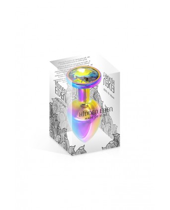 Plug bijou aluminium Rainbow S - Hidden Eden - Plugs, anus pickets