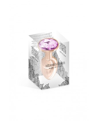 Plug bijou aluminium rose gold S - Hidden Eden - Plugs, anus pickets