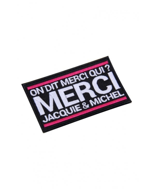 Écusson rectangle Jacquie et Michel - Écussons